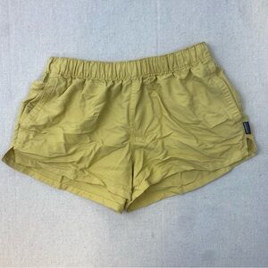 Patagonia Women's Lightweight Athletic Shorts - Yellow